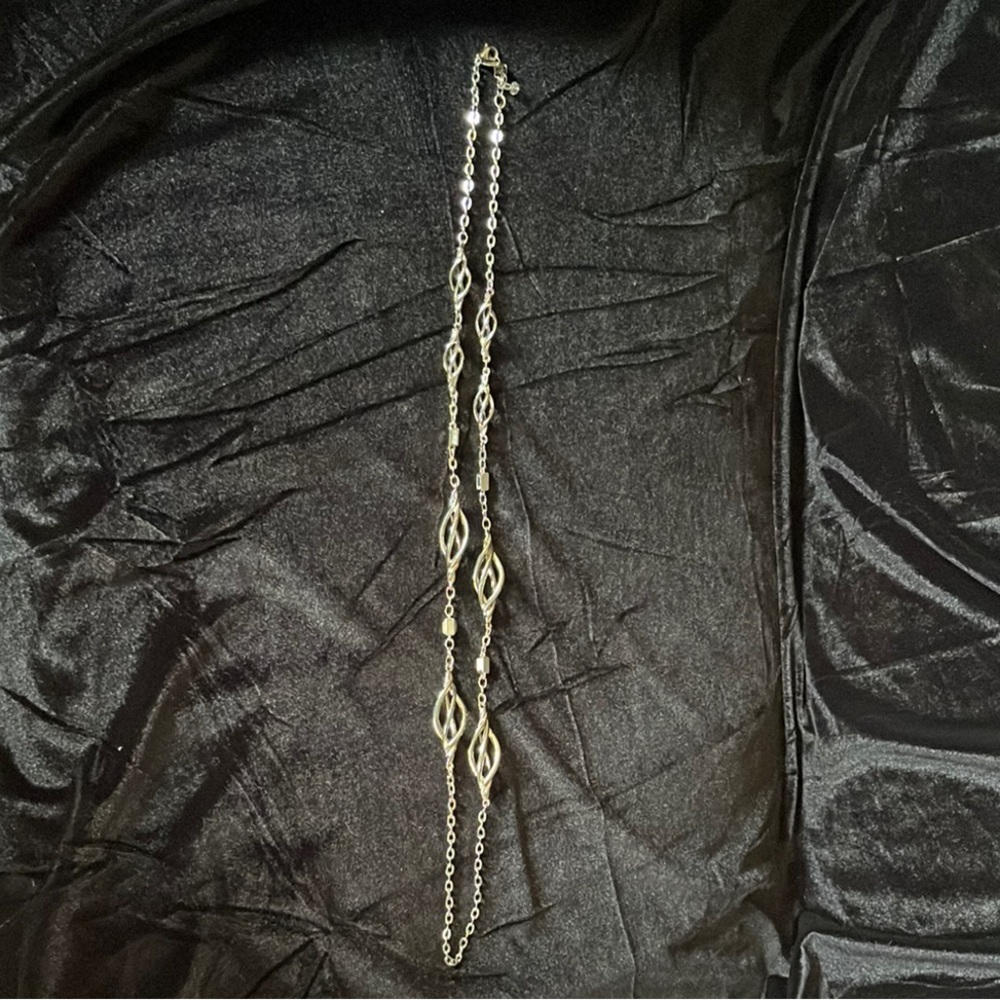 White House Black Market Silver Necklace